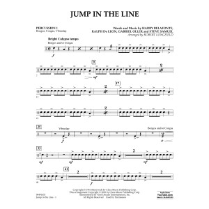 Jump in the Line - Percussion 1
